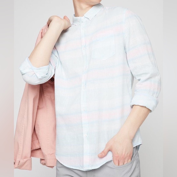 Men’s Cotton-Linen Button Down - Picture 11 of 11